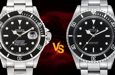 rolex no date hellowgram|Rolex Submariner Date vs No Date .